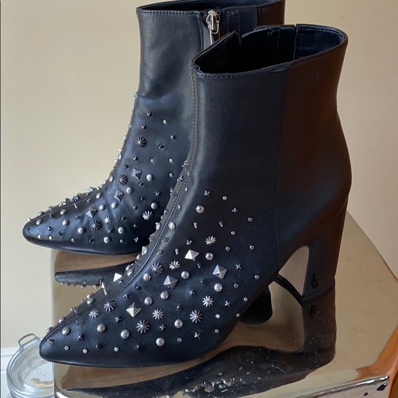 sam edelman hal studded bootie